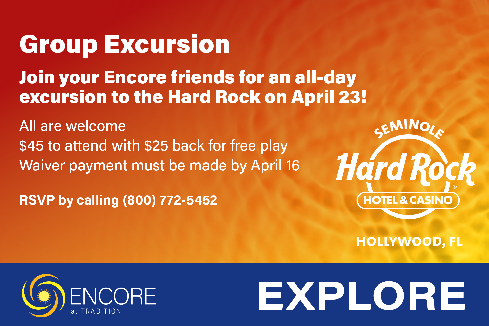 Hard Rock Group Excursion 