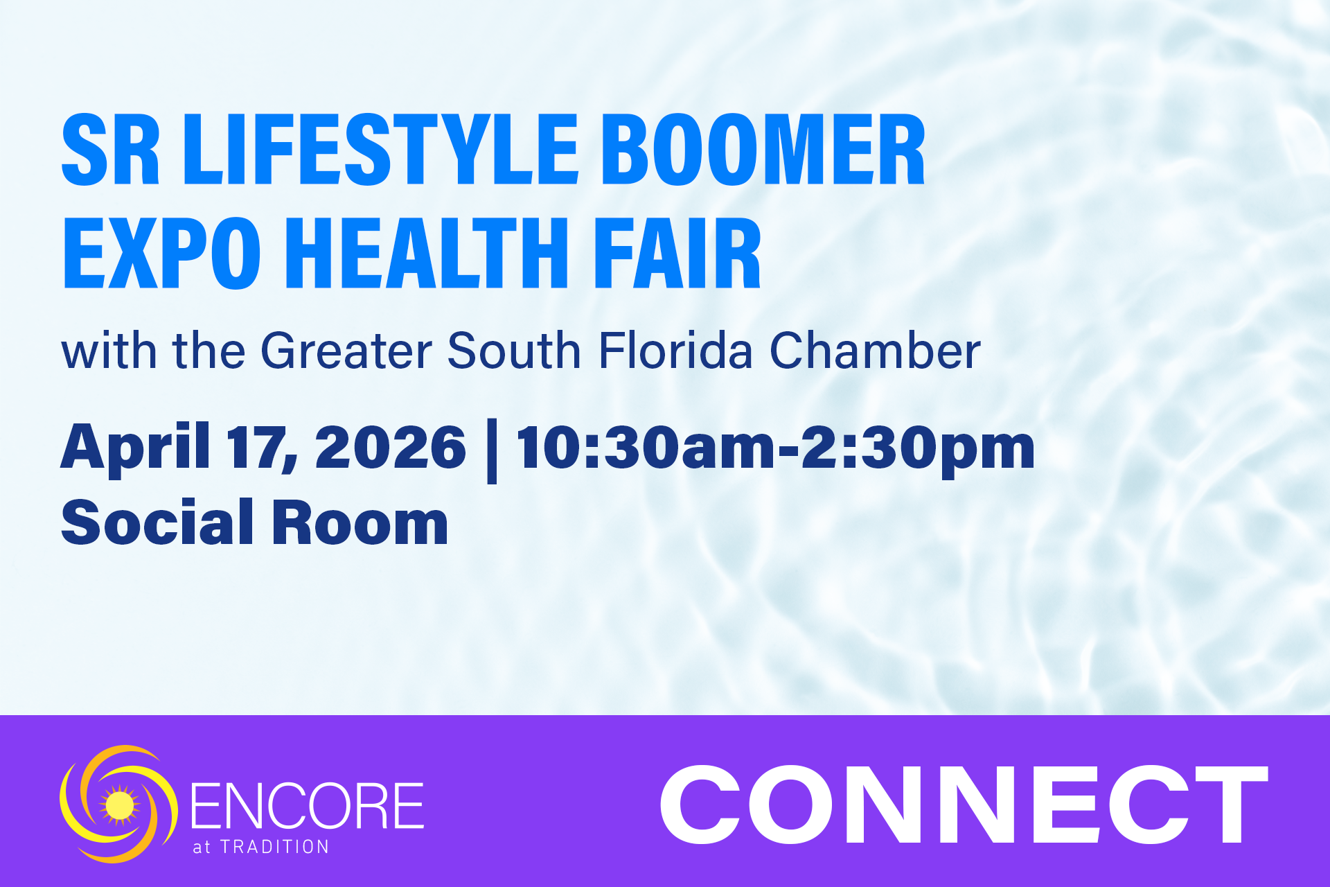 Sr Lifestyle Expo Health Fair
