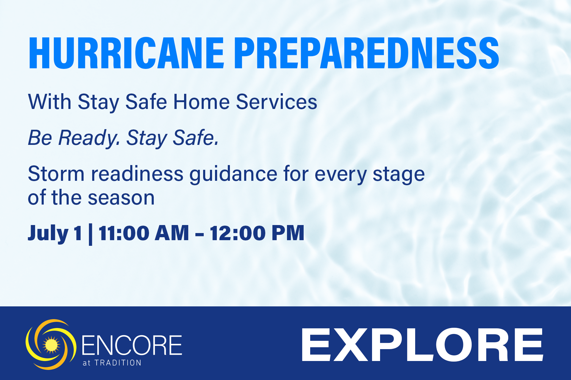 Hurricane Preparedness with Stay Safe Home Services