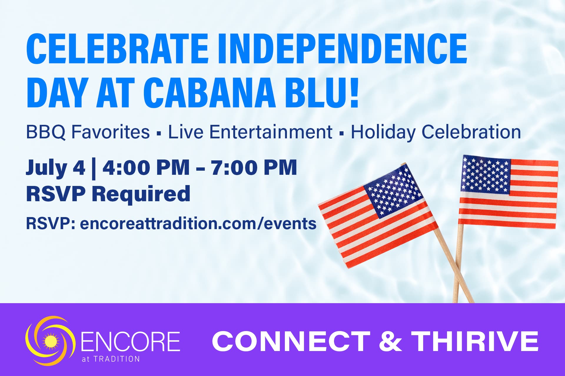 Independence Day at Cabana Blu