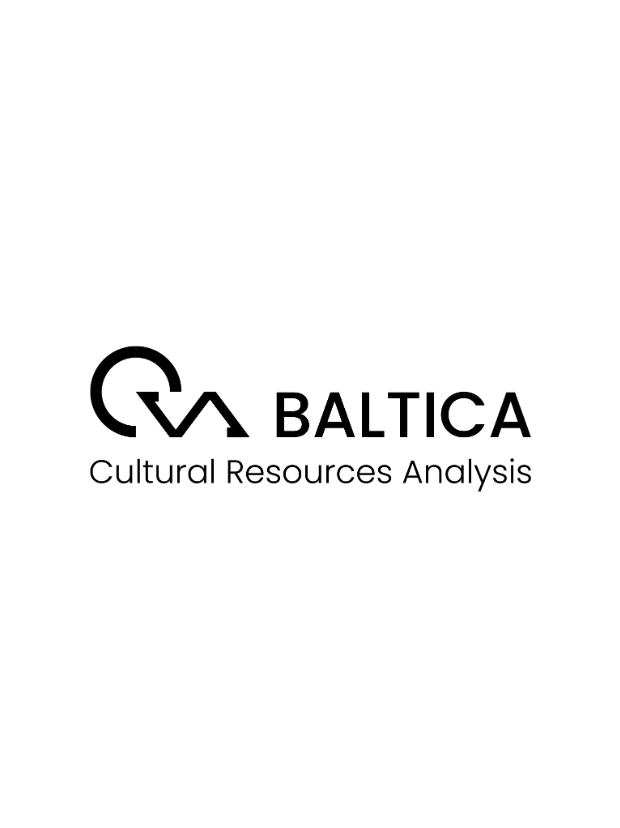Animert presentasjon av CRA Baltica logo. Viser invertering fra hvit logo på svart bakgrunn til svart logo på hvit bakgrunn. Visuell identitet og fargebruk.