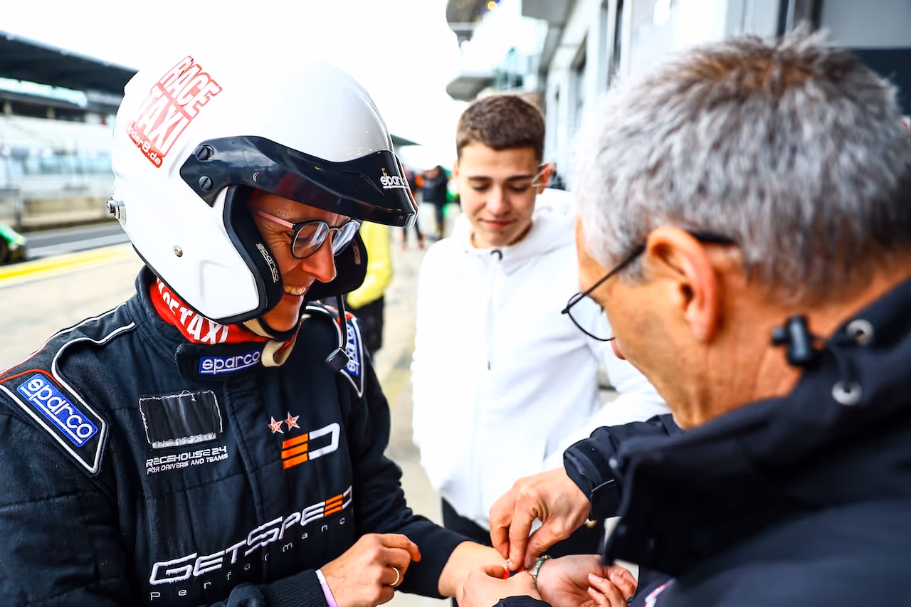 GetSpeed Racetaxi Nürburgring Mitarbeiter