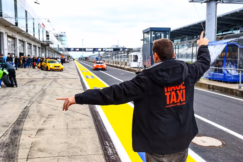 GetSpeed Racetaxi Nürburgring Mitarbeiter