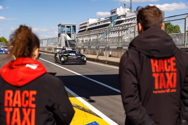 GetSpeed Racetaxi Nürburgring Mitarbeiter