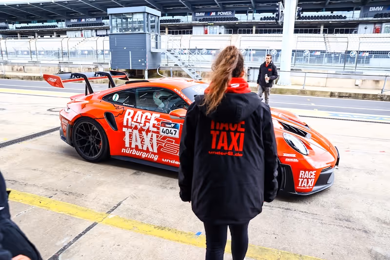GetSpeed Racetaxi Nürburgring Mitarbeiter