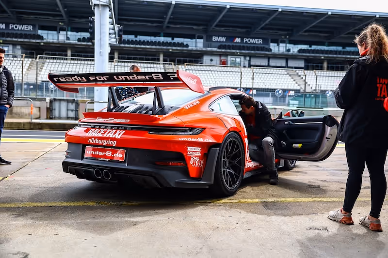 GetSpeed Racetaxi Nürburgring Mitarbeiter