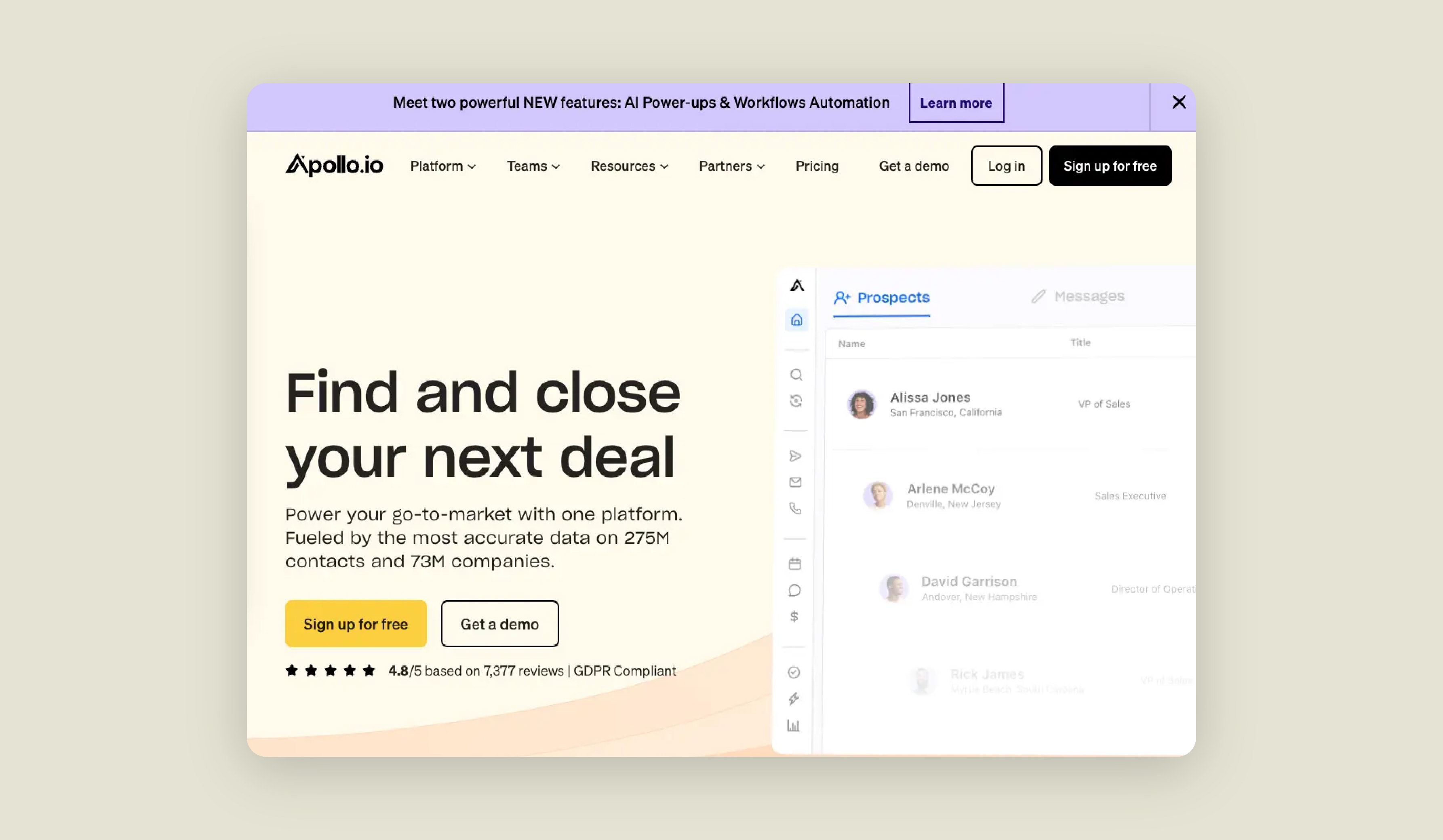 Find, Qualify, and Reach Leads with Apollo.io