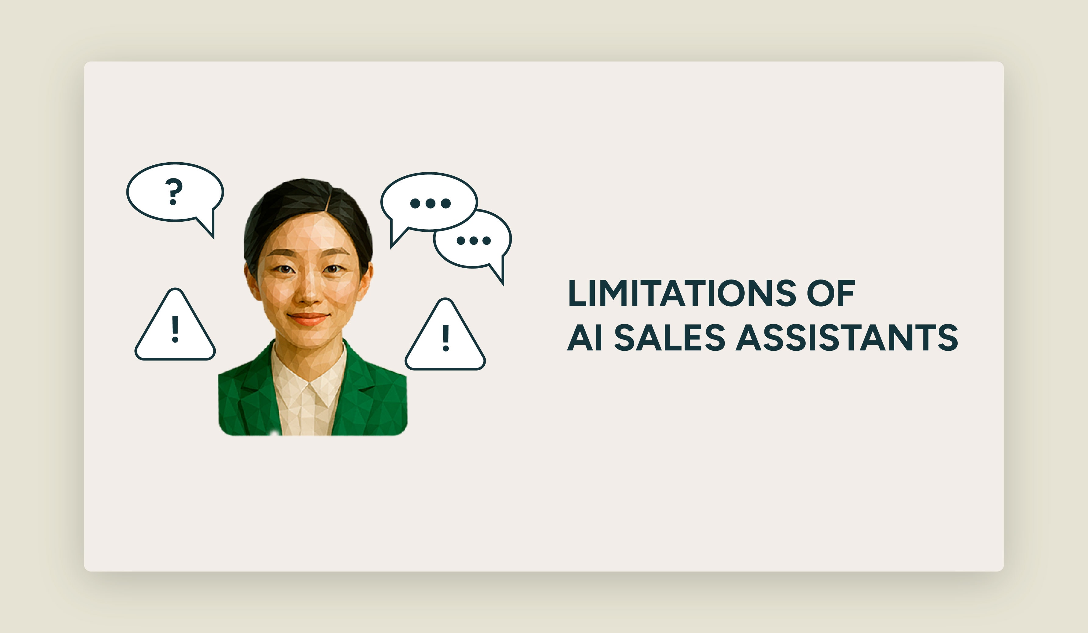 Challenges of AI Sales Assistant Agents