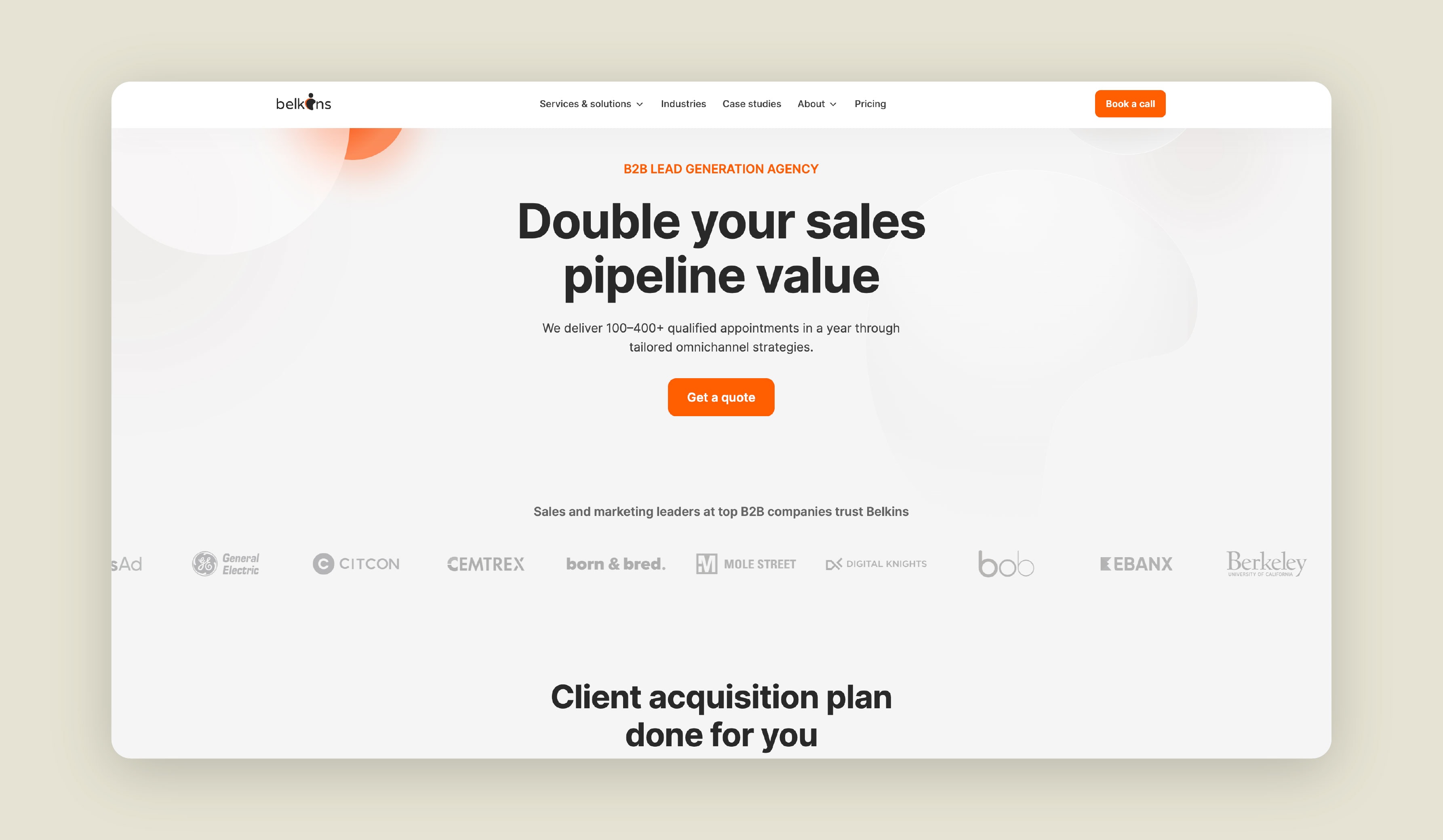 Belkins for Scalable B2B Outreach