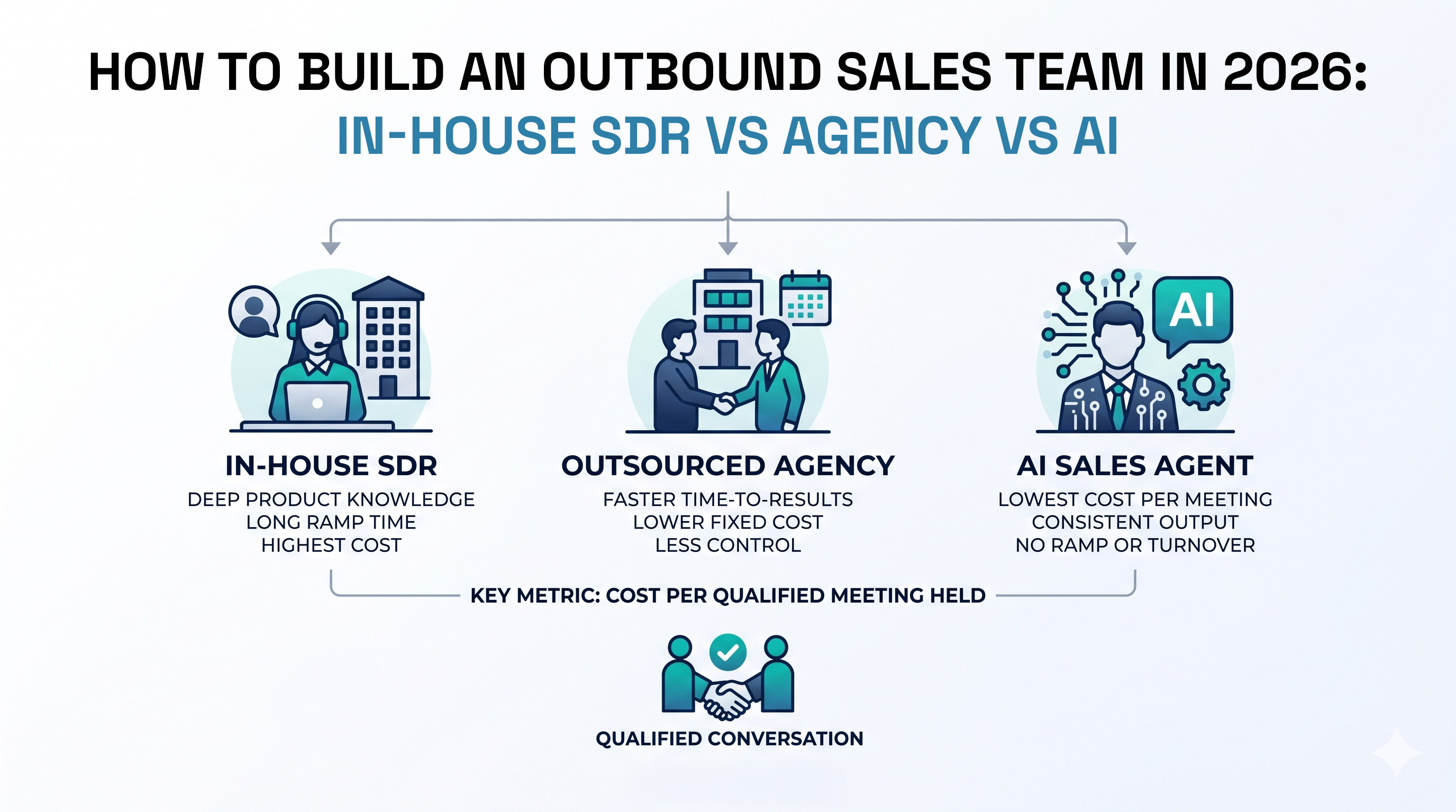 how to build an outbound sales team