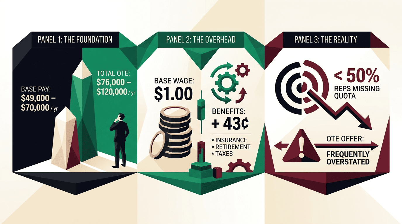 sdr salary infographic