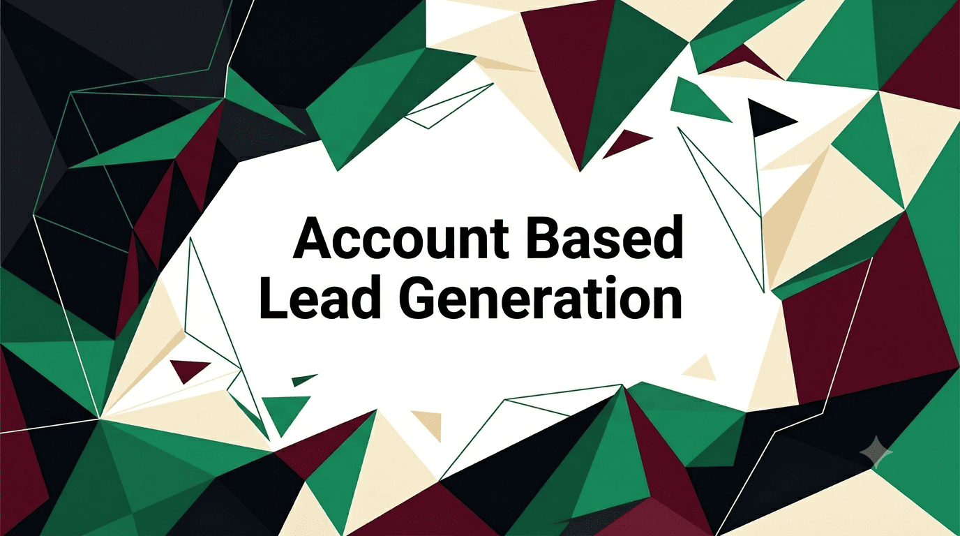 Account based lead generation header