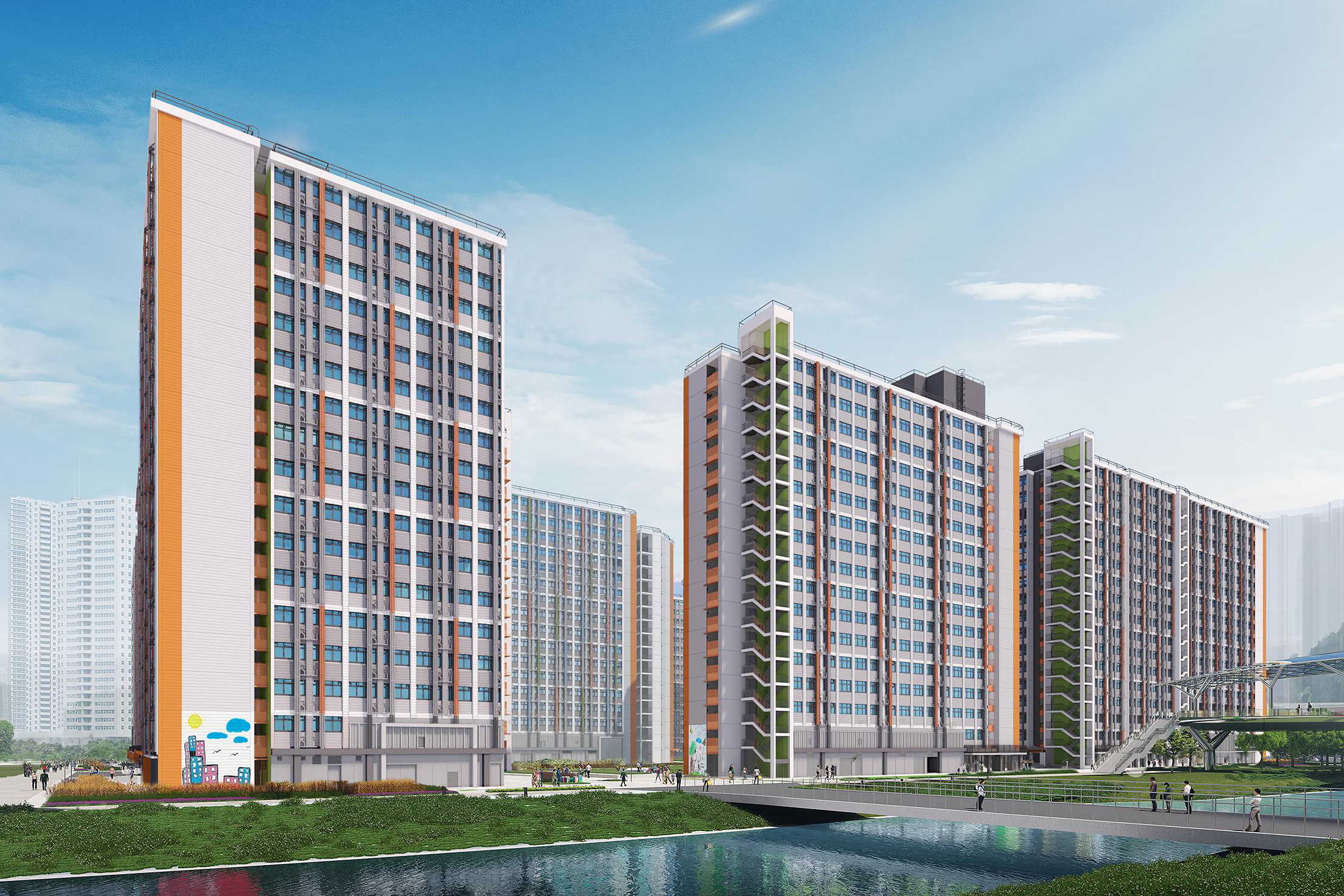 Light Public Housing at Kai Tak