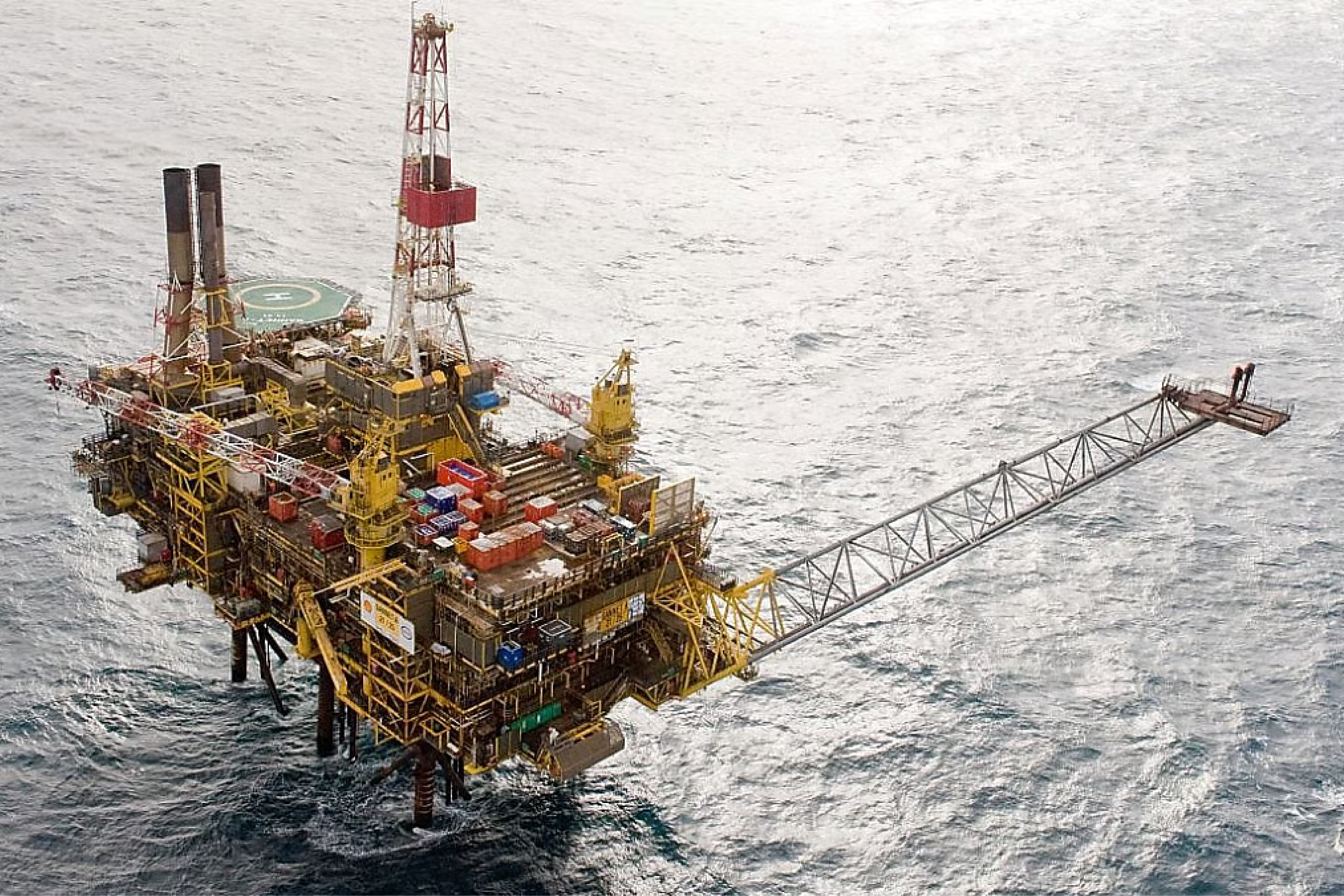 Shell North Sea Oil Drilling Projects 