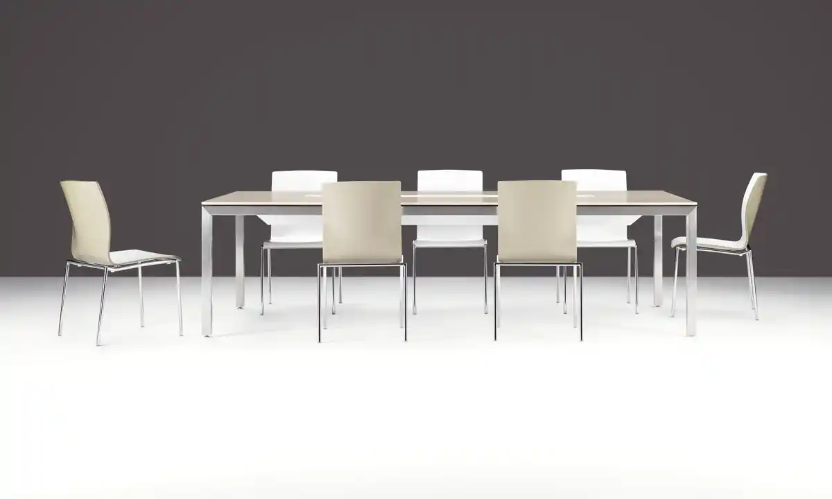 Axis Chair Two Tone Table