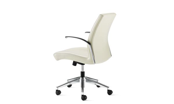 Clever Swivel White Back