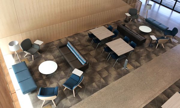 Clever Table Beyond Lounge LT Table Celebrate Chair Installation