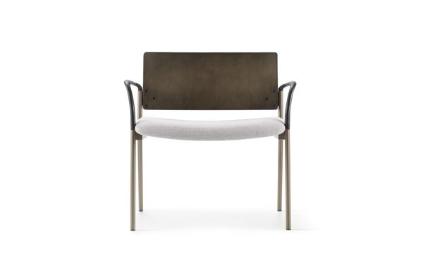 Cache Bariatric Front Wood Upholstered