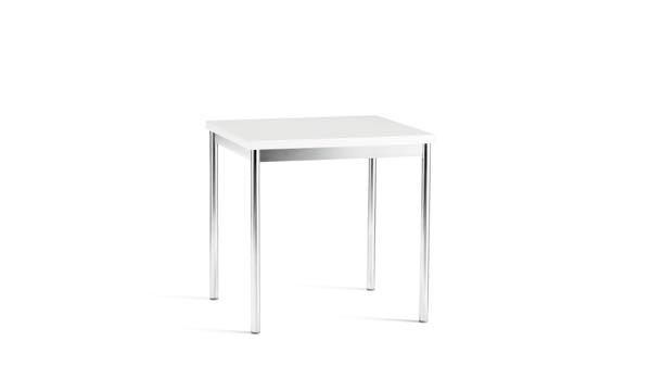 Cache Square Table White Top