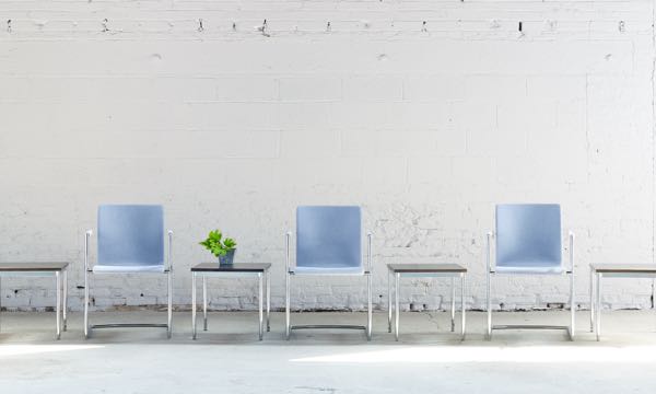 Axis Cantilever Upholstered Blue with Cache Tables