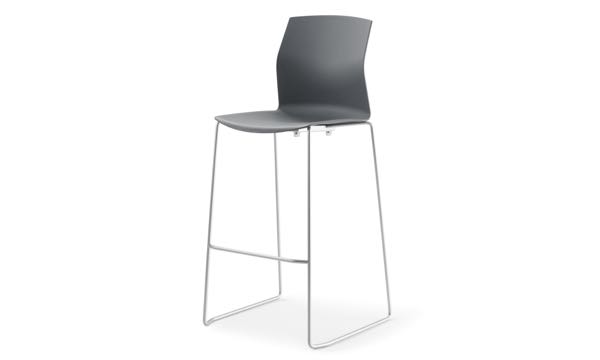 Celebrate Stool 30 Dark Grey Front