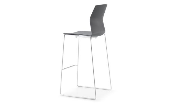 Celebrate Stool 30 Dark Grey Back