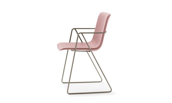 Fjord Chair Mauve Profile