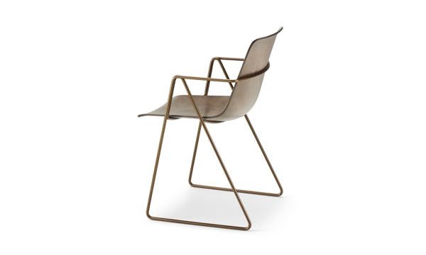 Fjord Chair Wood Grain Med Bronze Back