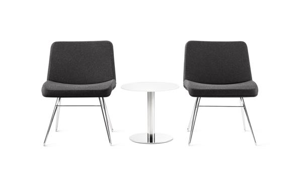 Criss Cross Lounge Grey Plane Table