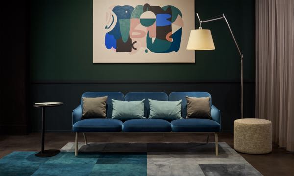 Nordic Navy 3 Seat Sofa
