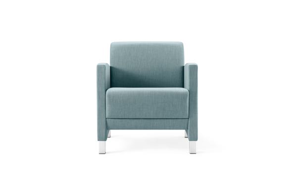 Vee Lounge Chair Blue