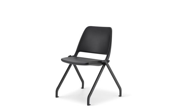 Zenith Armless Black 3 4