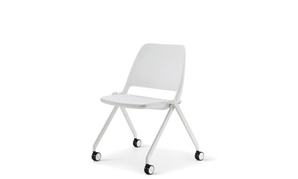 Zenith Armless White Wheels 3 4
