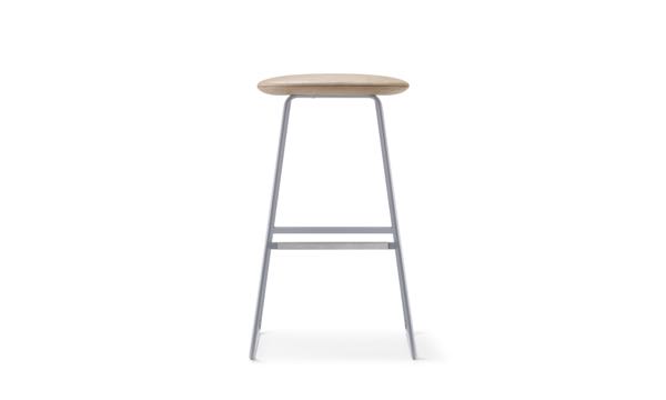 Tempt Stool Grey Front