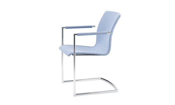 Axis Cantilever Upholstered 3 4