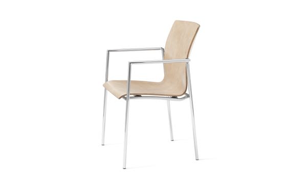Axis Chair Wood 3 4