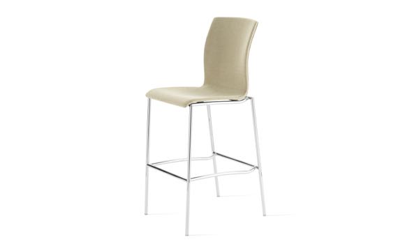 Axis Stool Upholstered 3 4