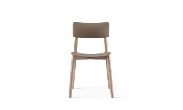Everwood Chair Cocoa Weathered Light Front