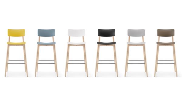 Everwood Stool Group of Six Colors