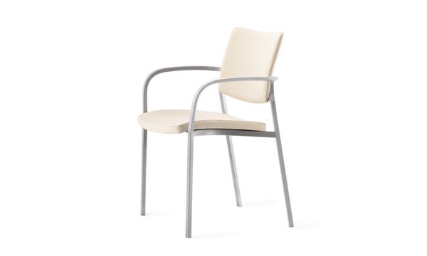 Font Chair Script Upholstered Seat and Back