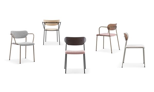 Paisans Chair Group of 5 Multi