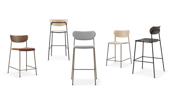 Paisans Stool Group of Five Multi
