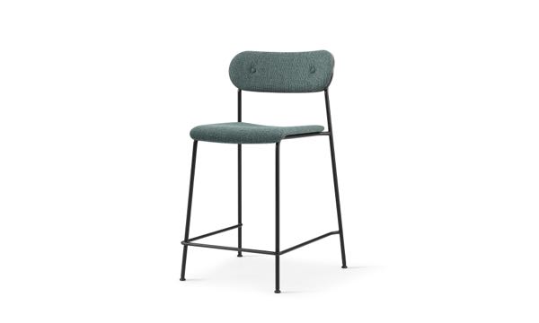 Paisans Stool Skate Upholstered 24 Front 3 4