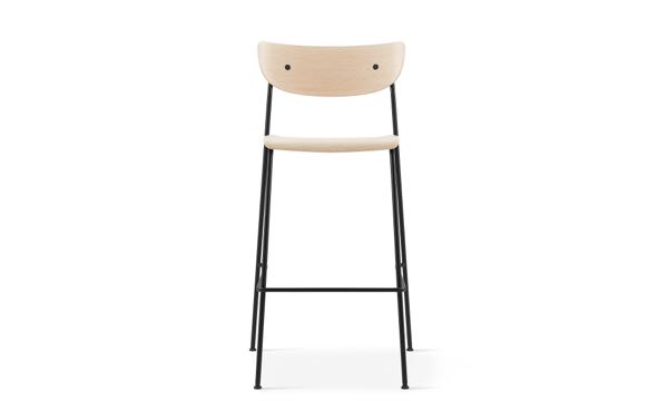 Paisans Stool Smile Oak 30 Front