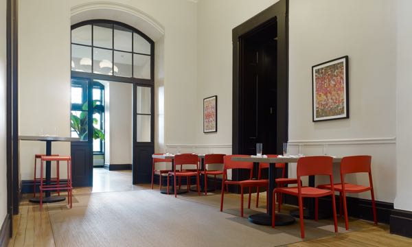 Viiva Stool Chair Red Hallway