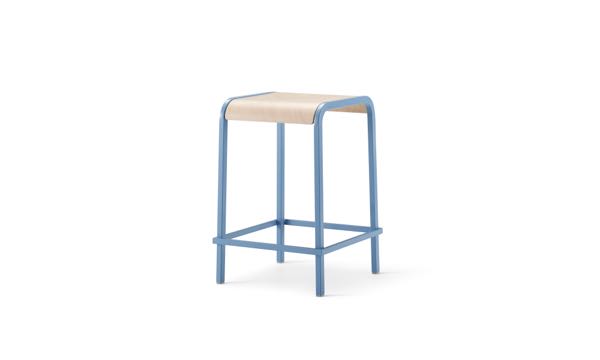 Viiva Stool Blue 3 4