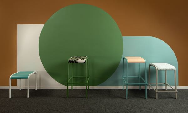 Viiva Stools Various Green