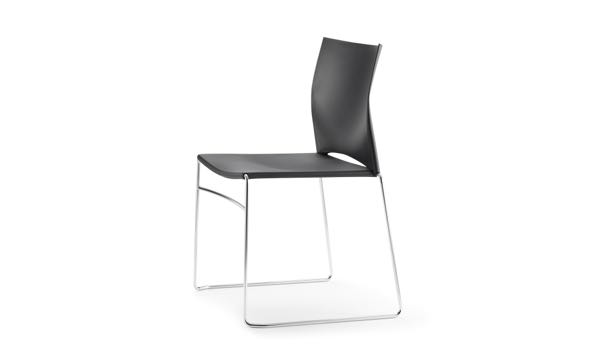 Tier Chair Black 3 4