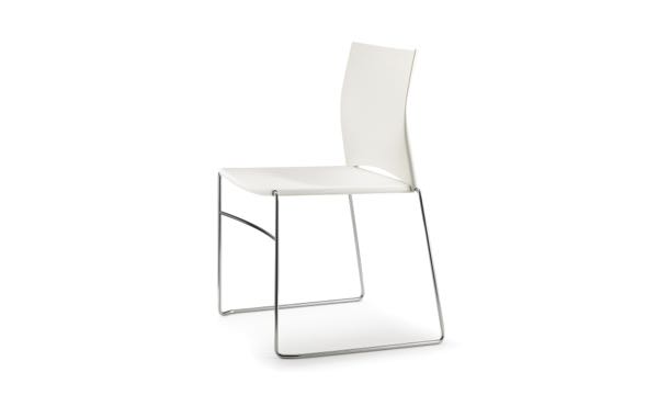 Tier Chair White 3 4