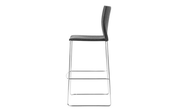 Tier Stool Upholstered Profile